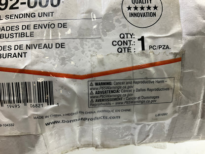 MISSING O RING - Dorman 692-000 Fuel Tank Level Sender Sending Unit