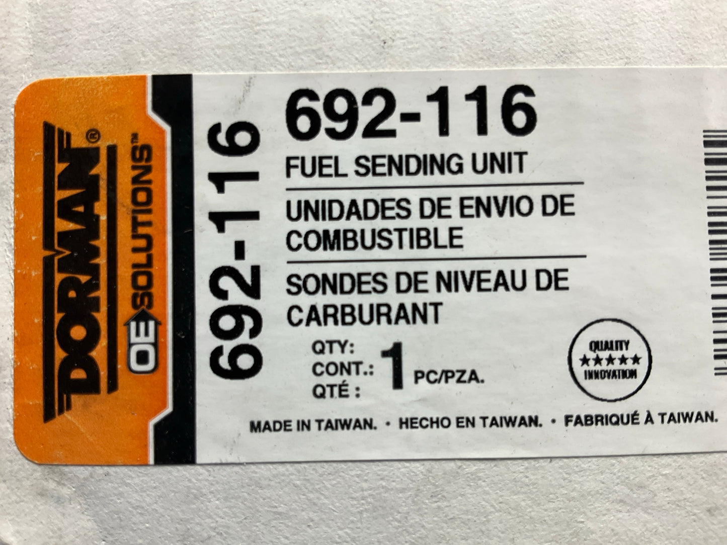 Dorman 692-116 Fuel Tank Level Sender Sending Unit