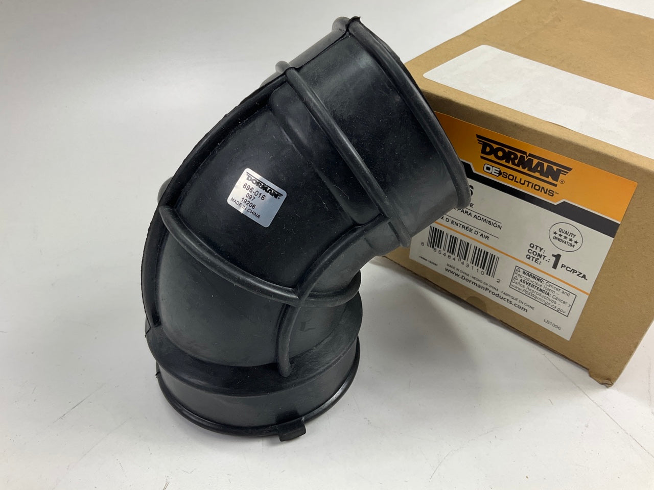 Dorman 696-016 Engine Air Intake Hose 1997-2000 QX4, 1996-2000 Pathfinder