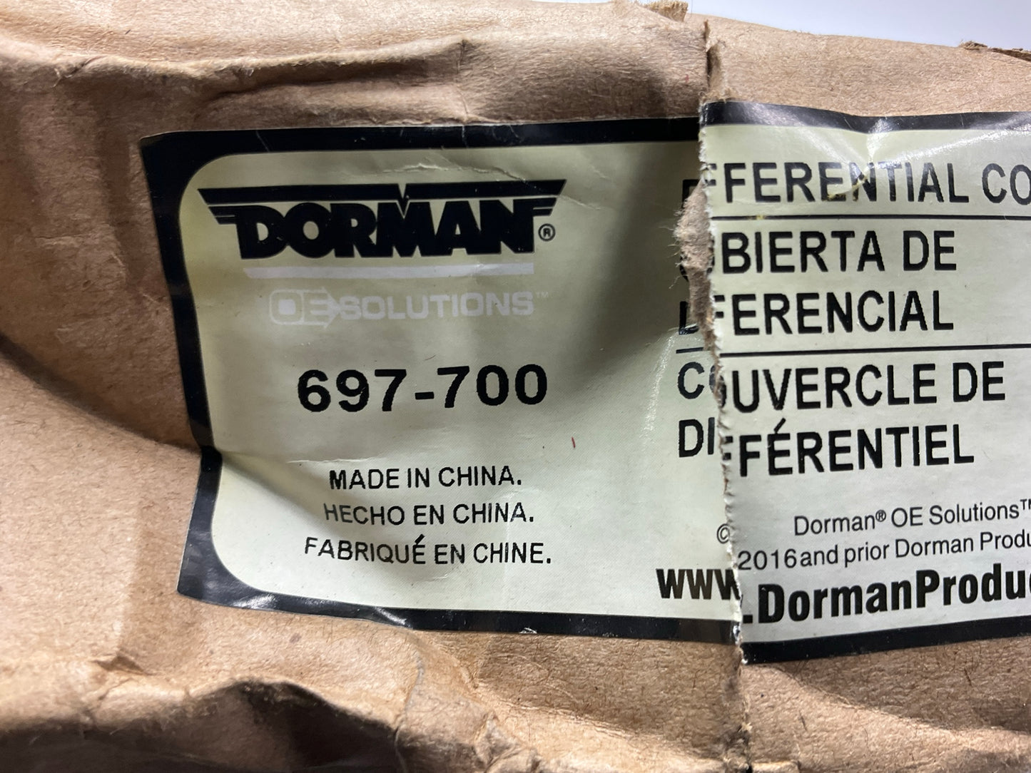 Dorman 697-700 Rear Differential Cover
