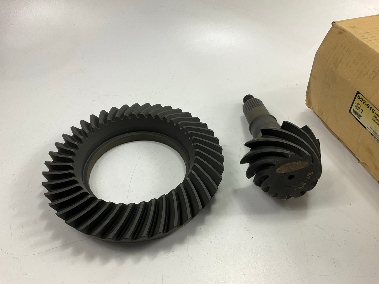 Dorman 697-816 Differential Ring And Pinion Gear Set, 3.73 Ratio - Ford 8.8''