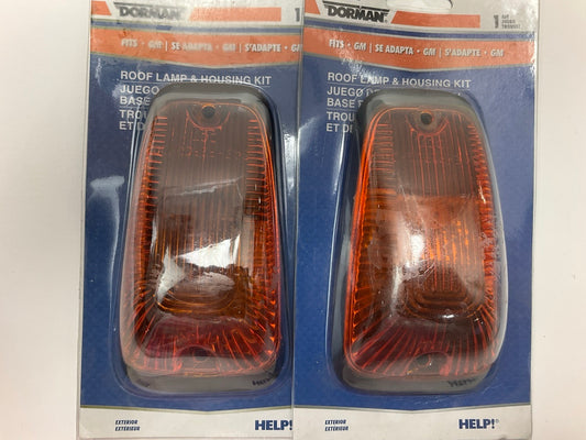 (2) Dorman 69995 Roof Cab Marker Lamp Lights