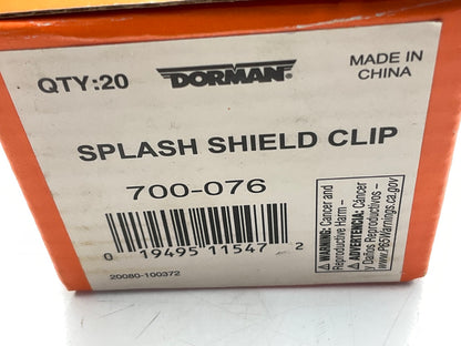 (20) Dorman 700-076 Engine Splash Shield Retainer Clips