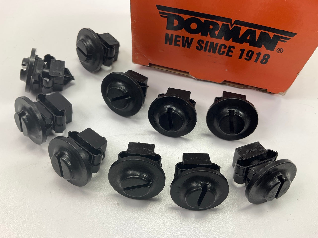 (10) Pcs - Dorman 700-081 Engine Splash Shield Retainer Nut Clips