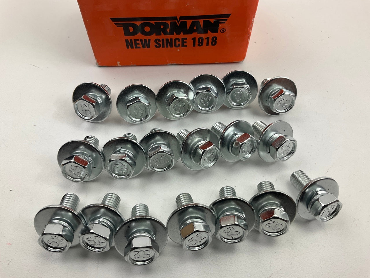 (19) Dorman 700-084 - Splash Shield Bolt - M8 -1.25 X 20 Mm - Pack Of 19