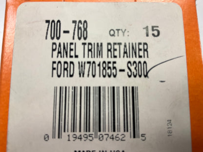 (15) Dorman 700-768 Fender Liner & Mudflap Retainer Clips - Ford  W701855-S300