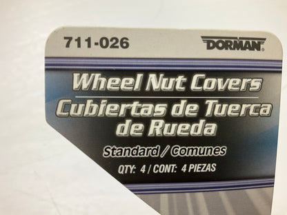 Dorman 711-026 Wheel Lug Nut Cover - 4 PACK