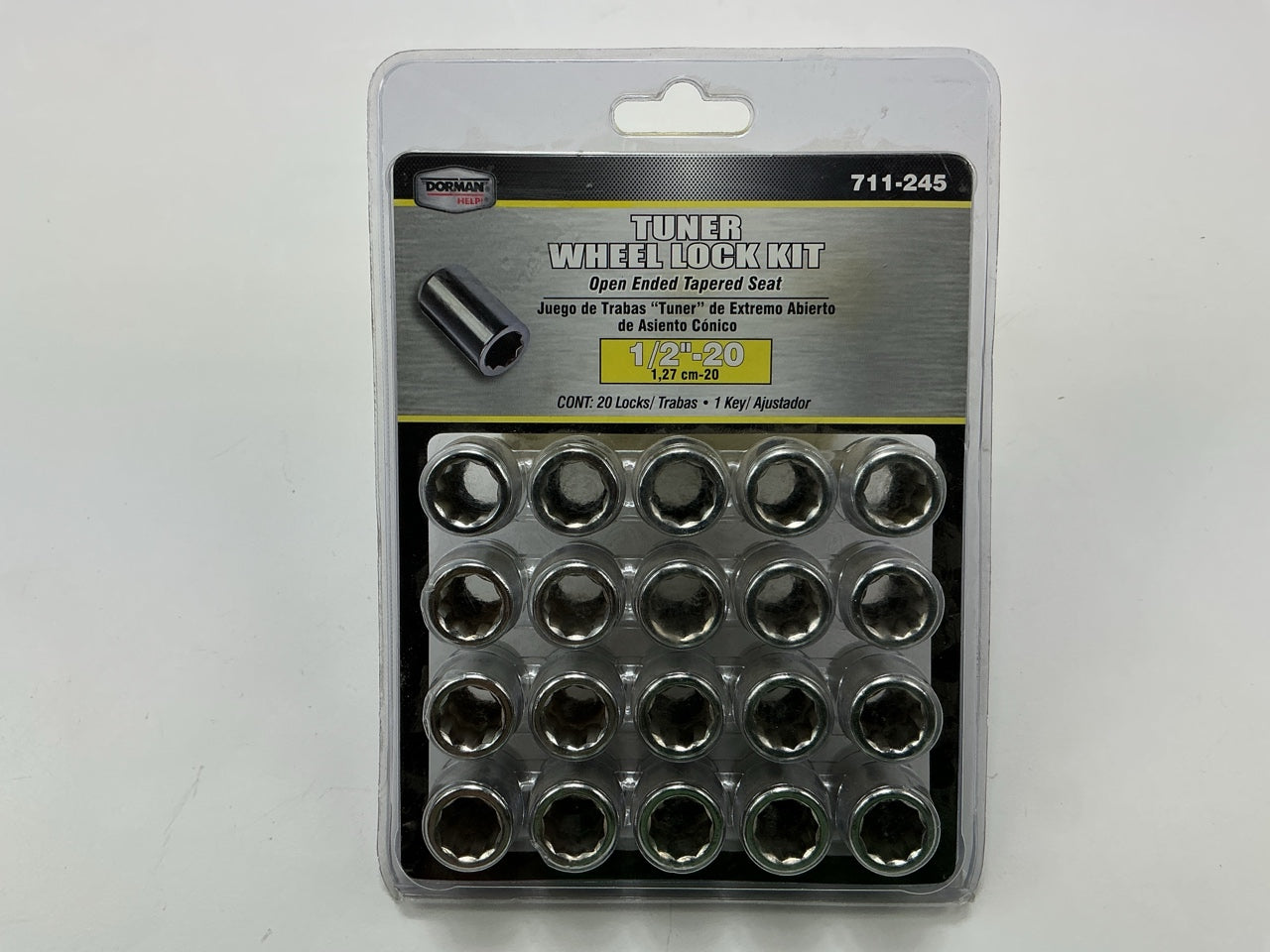 Dorman 711-245 Wheel Lock Set Kit 1/2''-20 Thread Size
