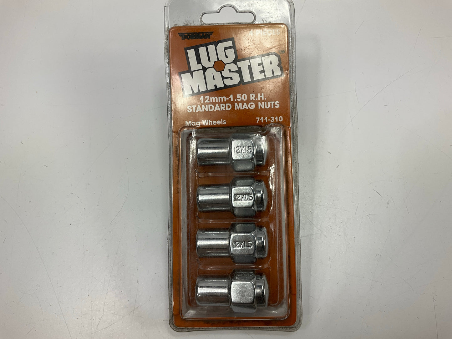 Dorman 711-310 Right Hand Standard Mag Lug Nuts 12mm-1.50 - Pack Of 4