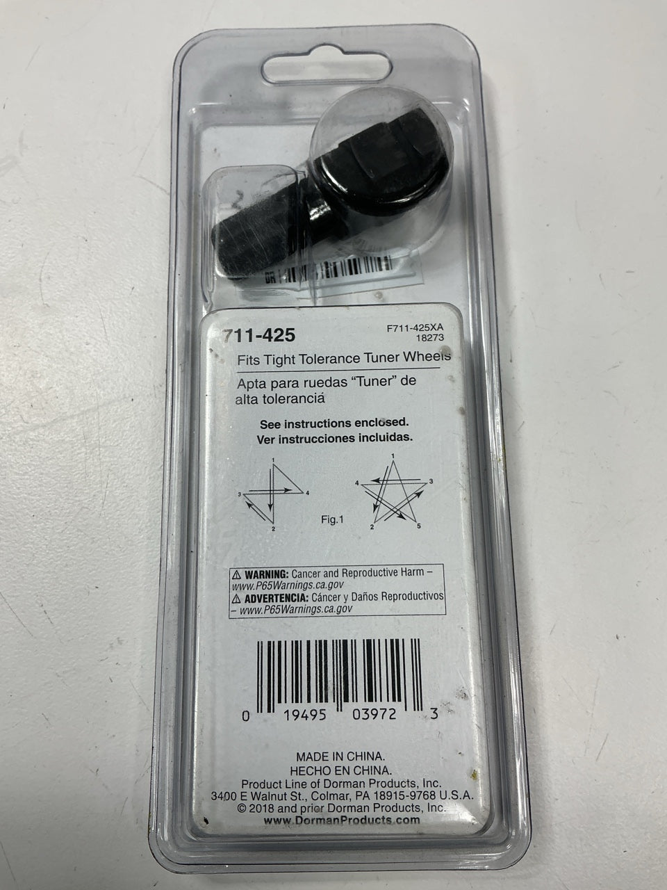 Dorman 711-425 Wheel Lock Set Kit M12 X 1.25