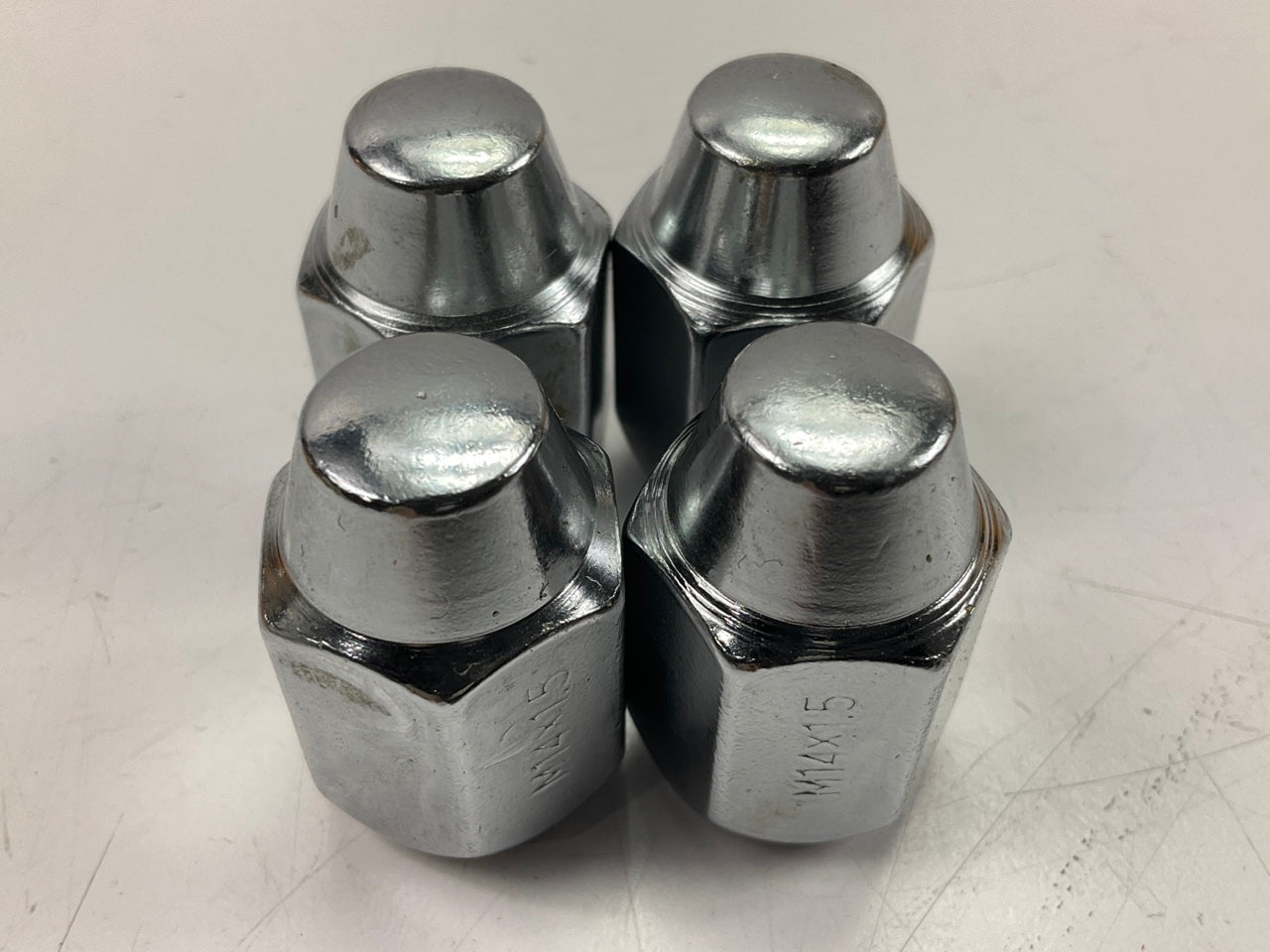 (4) Dorman 711-609 Wheel Nut Chrome Acorn 1-Pc M14-1.50