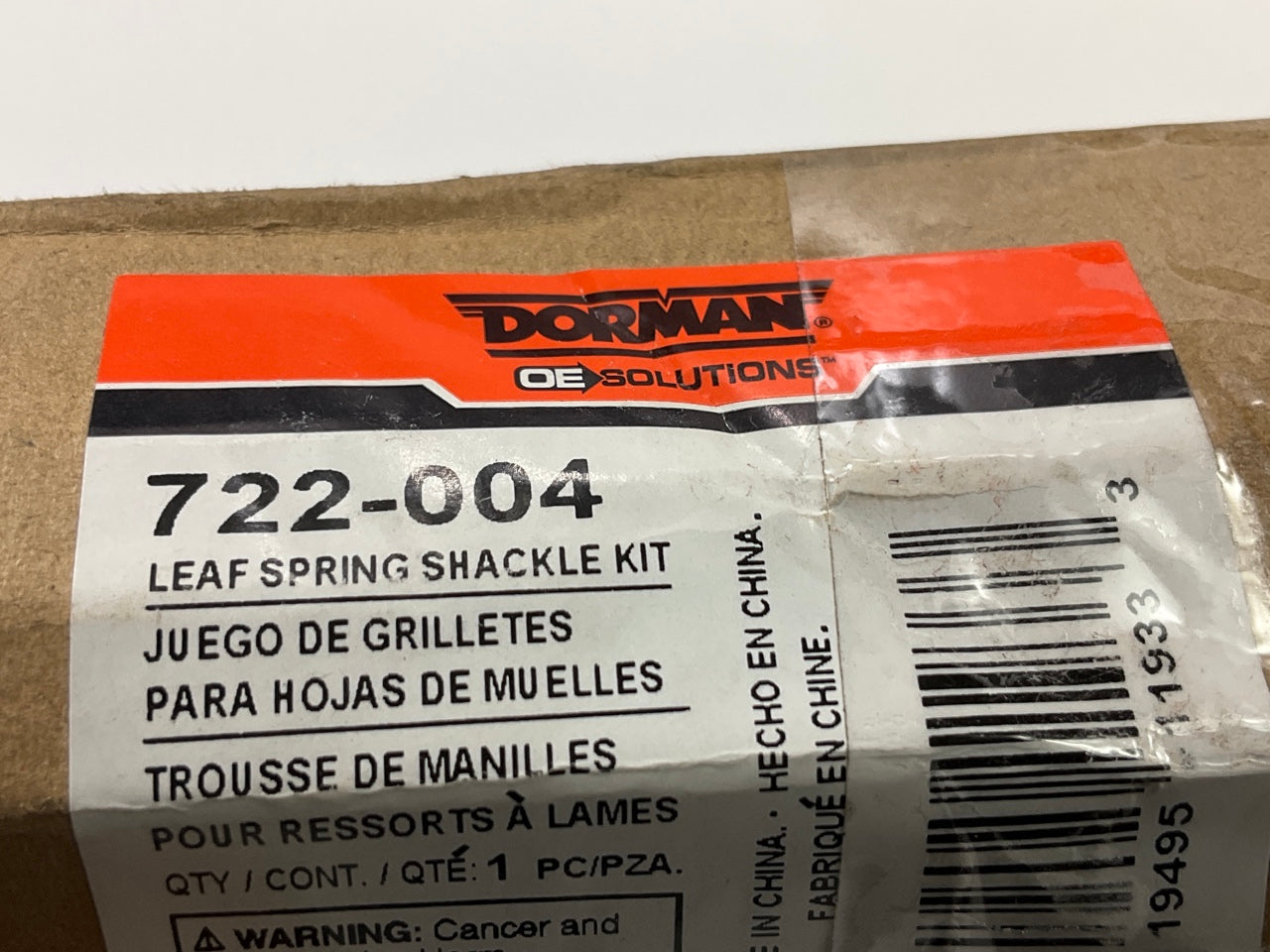 Dorman 722-004 Rear Leaf Spring Shackle