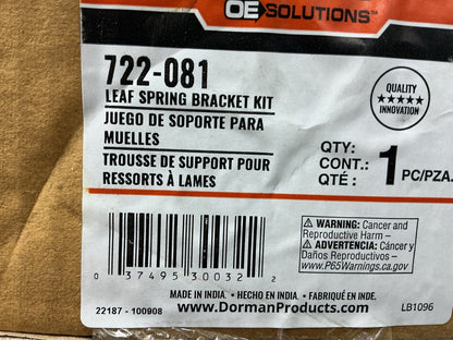 Dorman 722-081 Rear Leaf Spring Hanger