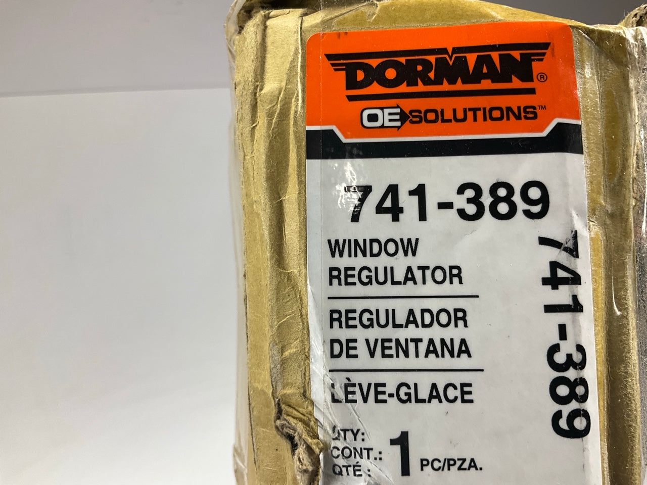Dorman 741-389 Rear Right Power Window Motor And Regulator Assembly