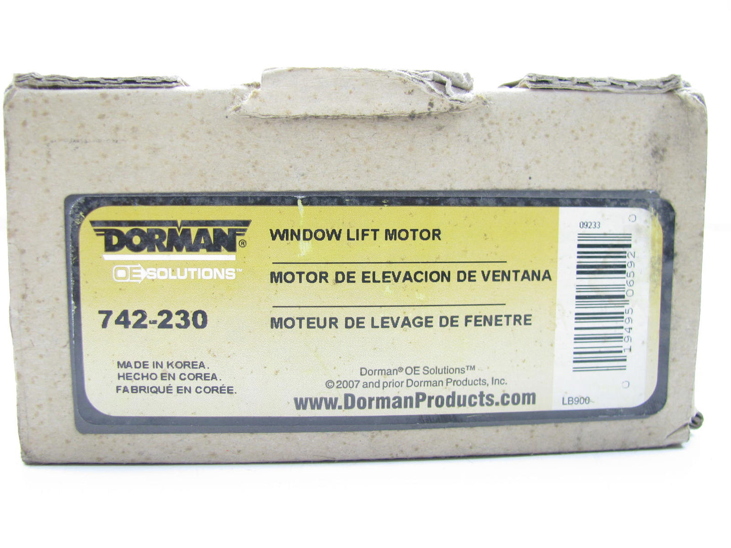 Dorman 742-230 FRONT LEFT Power Window Motor 97-02 Expedition 98-02 Navigator