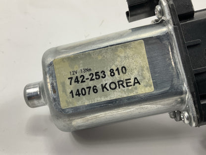 MISSING CONNECTORS &BOLTS - Dorman 742-253 Power Window Motor