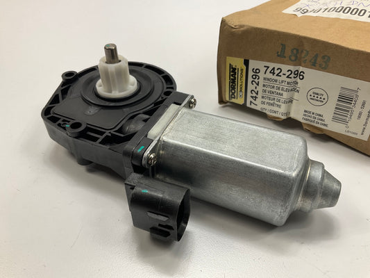 MISSING CONNECTORS - Dorman 742-296 Power Window Motor