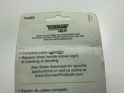 Dorman 74450  Parking Brake Pedal Release Handle