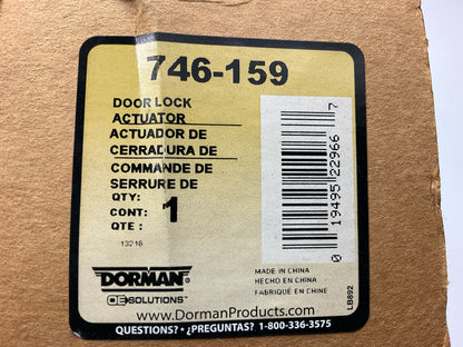 Dorman 746-159 Front Door Lock Actuator Motor