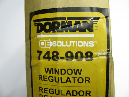 Dorman 748-908 Power Window Motor And Regulator Assembly - Rear Right