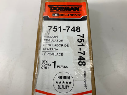 Dorman 751-748 Front Right Power Window Motor And Regulator Assembly