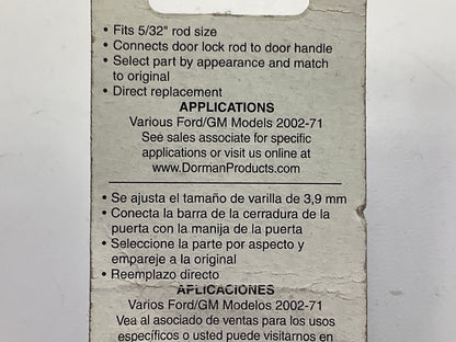 Dorman 75455 Door Lock Rod Clip