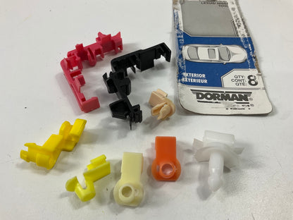 Dorman 75474 Door Lock Rod Clip Assortment (Pack Of 8)