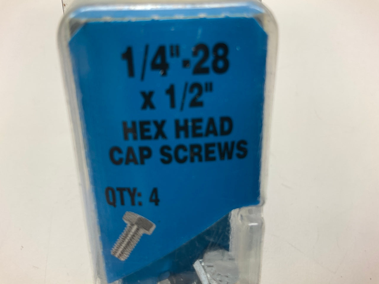 Dorman 761-005N Cap Screw Hex Head - 1/4-28 X 1/2 In - 4 PACK