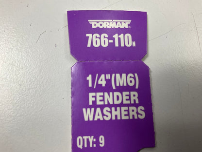 Dorman 766-110N Fender Washer, 1/4'' (M6) - 9 PACK