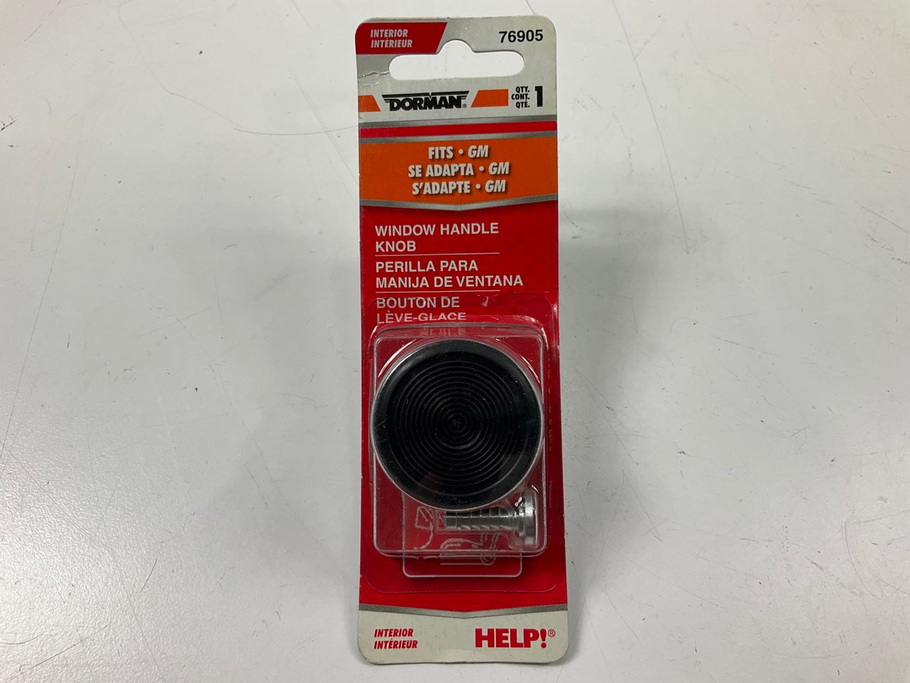 Dorman 76905 Window Replacement Crank Handle Knob - Black