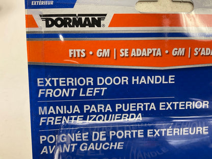 Dorman 77072 Front Left Driver Side Exterior Door Handle - Smooth Black