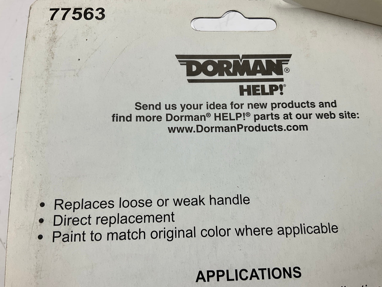 Dorman 77563 Front Left Outside Door Handle For 1998-2002 Toyota Corolla