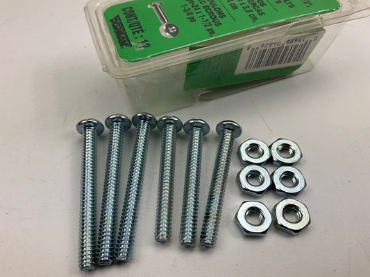 Dorman 784-604 Stove Bolt With Nuts 3/16'' - 24 X 1-1/2''