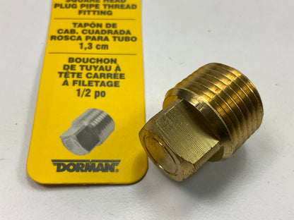 Dorman 785-073 1/2'' Square Head Pipe Plug Thread Fitting