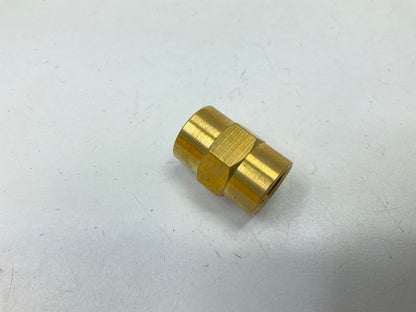 Dorman 1/8 Inch NPT Double Female Straight Coupler, Brass