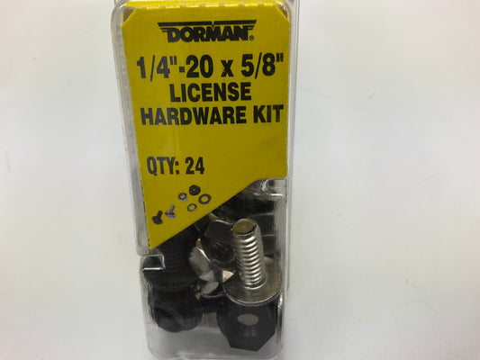 Dorman 785-109 License Plate Frame Retainer Hardware 1/4 In. X 5/8 In.