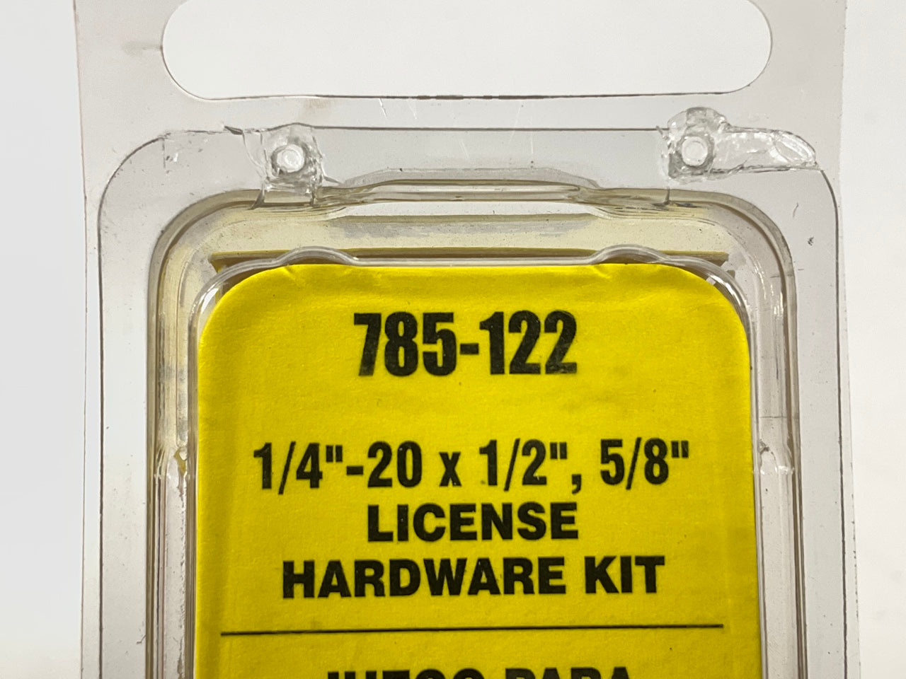 Dorman 785-122 License Plate Fastener Assortment Hardware 14''-20x1/2'' - 5/8''