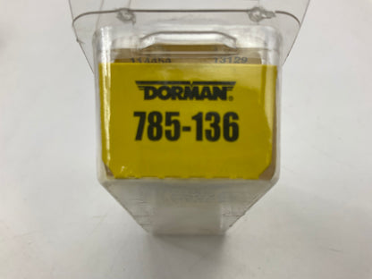 Dorman 785-136 Chrome And Gold Protect Cap License Hardware Kit