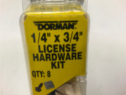 Dorman 785-150 License Plate Fastener Assortment Hardware - 1/4'' X 3/4''