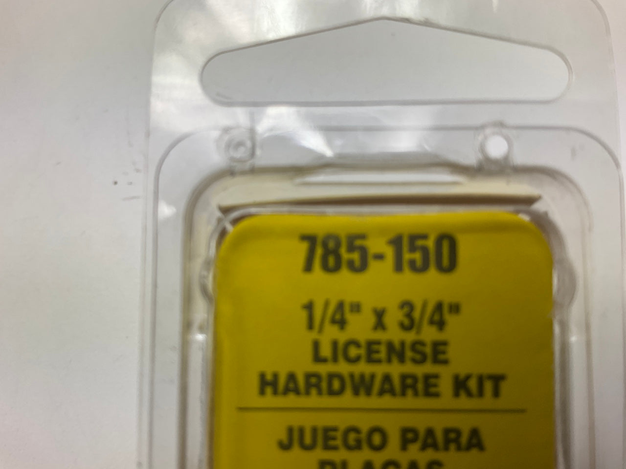 Dorman 785-150 License Plate Fastener Assortment Hardware - 1/4'' X 3/4''