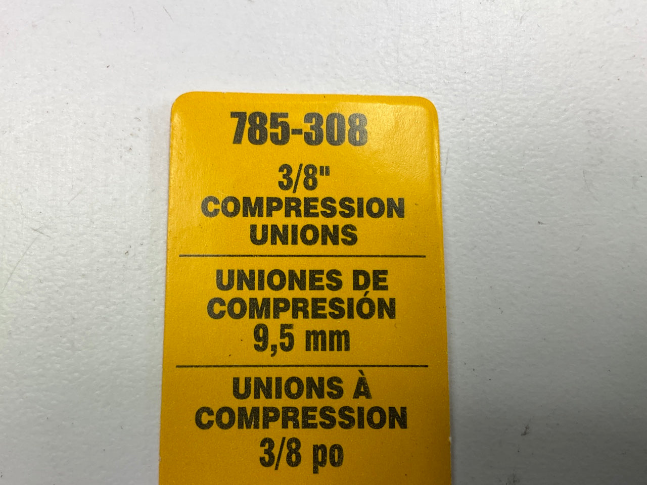 Dorman 785-308 3/8'' Transmission Line Repair Compression Union Fittings, 2 Pack