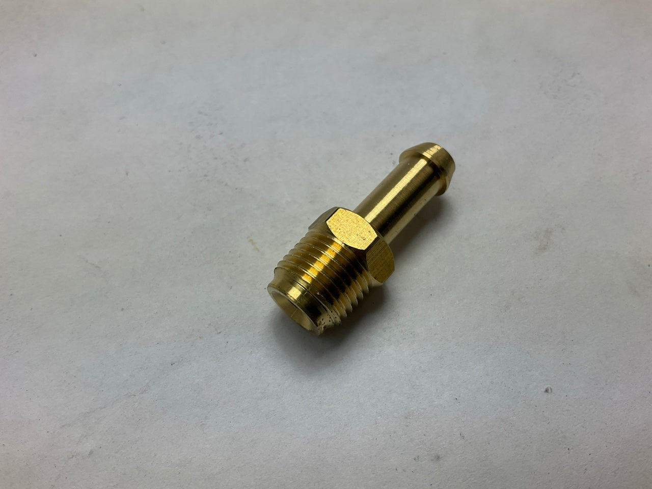 Dorman 785-400 Brass 1/4'' Hose Barb (ID) To 1/4'' Flare Male Tube Fitting