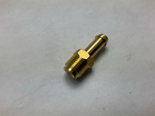 Dorman 785-400 Brass 1/4'' Hose Barb (ID) To 1/4'' Flare Male Tube Fitting