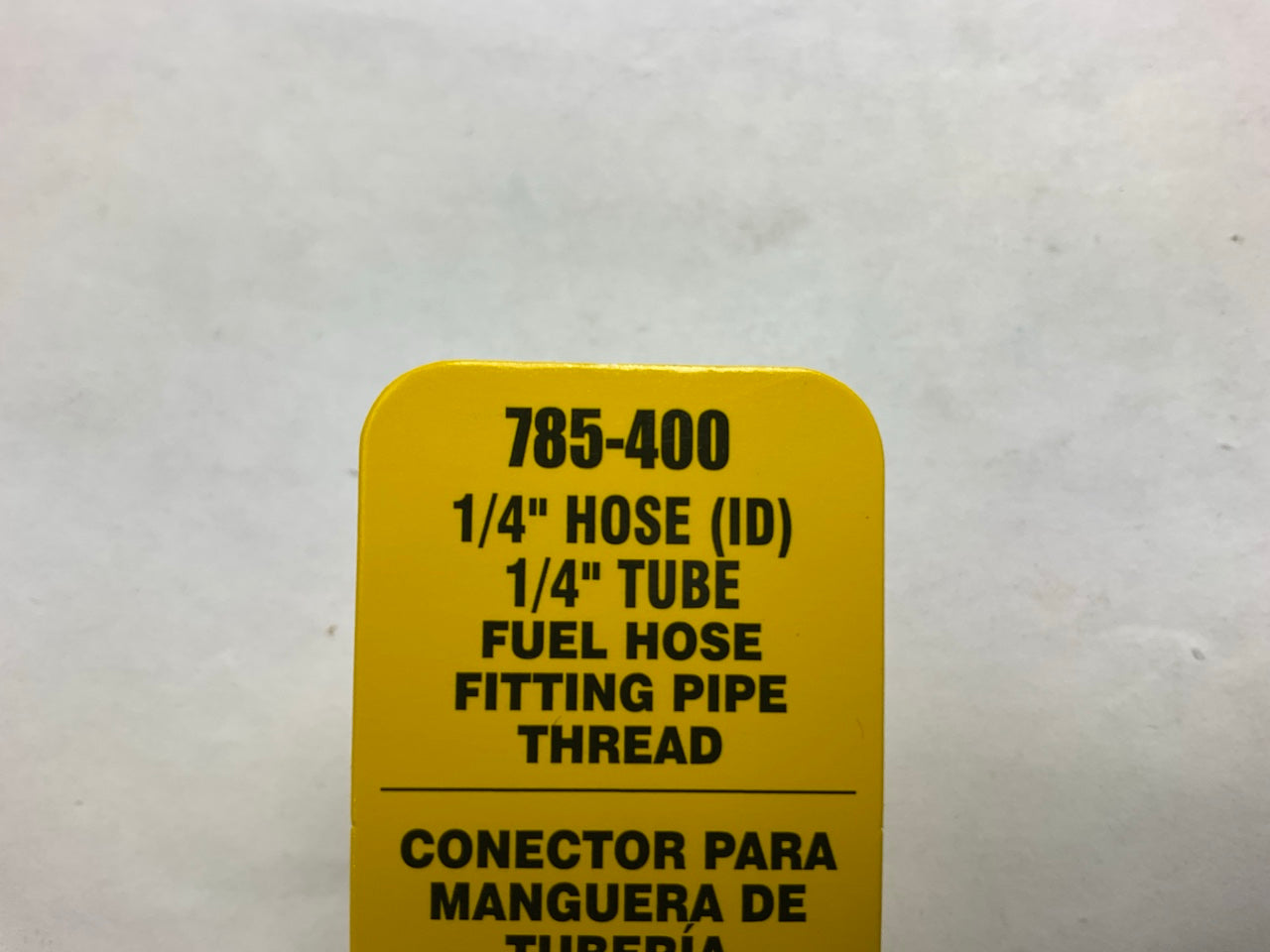 Dorman 785-400 Brass 1/4'' Hose Barb (ID) To 1/4'' Flare Male Tube Fitting