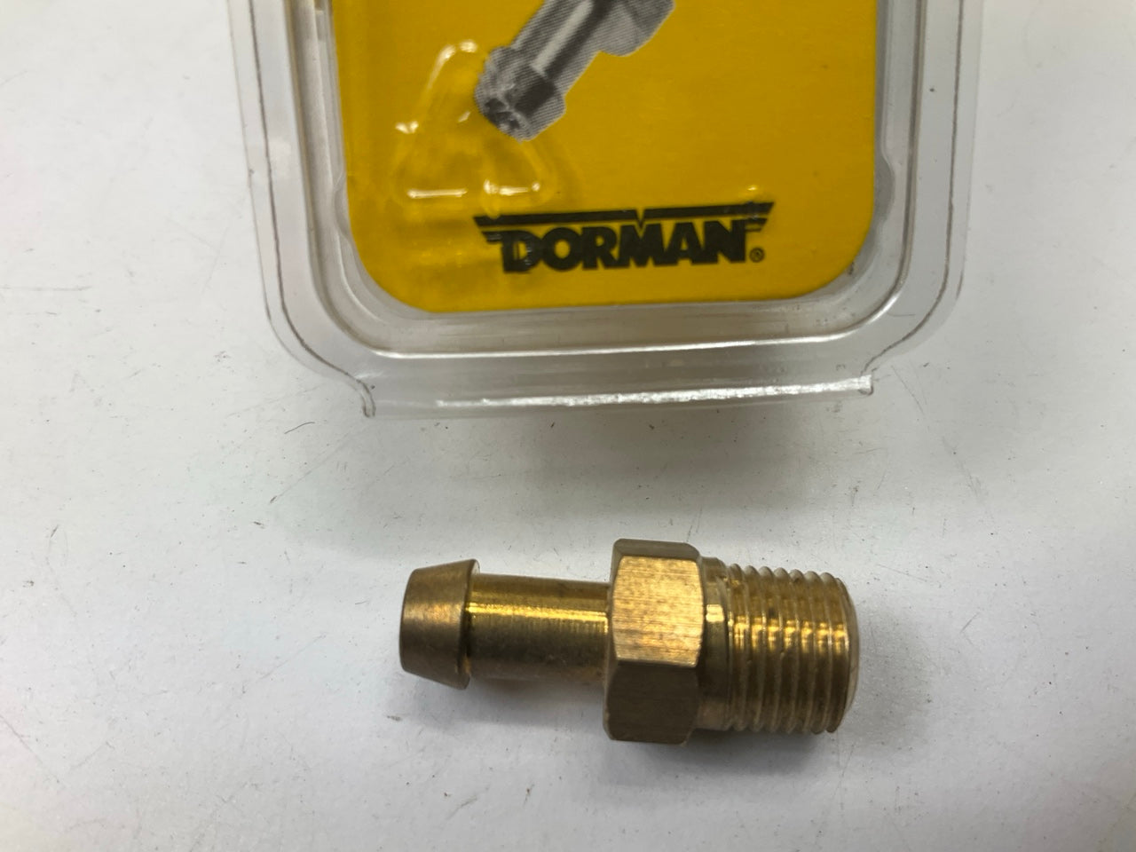 Dorman 785-410 Fuel Hose Fitting Male Connector - 1/4'' Barbed Hose X 1/8'' MNPT