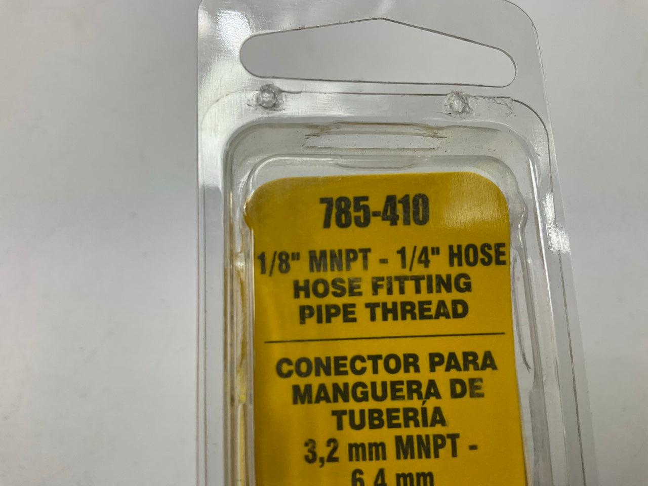 Dorman 785-410 Fuel Hose Fitting Male Connector - 1/4'' Barbed Hose X 1/8'' MNPT