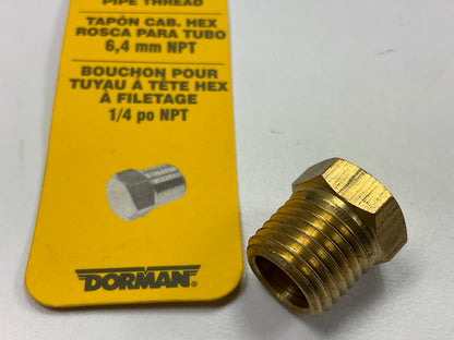 Dorman 785-422 Pipe Plug Thread 1/4'' NPT Hex Head Plug