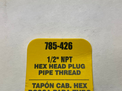 Dorman 785-426  1/2'' NPT Hex Head Plug, Pipe Thread