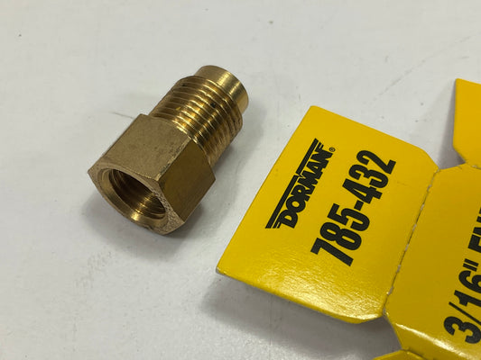 Dorman 785-432 Brake Line Adapter - 3/16'' FNPT X 1/4'' MNPT