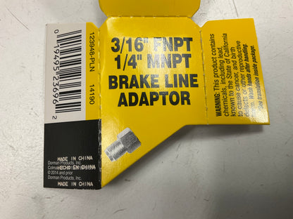Dorman 785-432 Brake Line Adapter - 3/16'' FNPT X 1/4'' MNPT